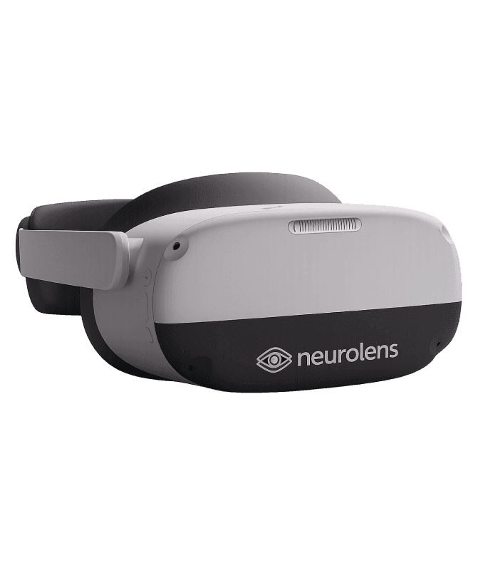 Neurolens VR testing headset